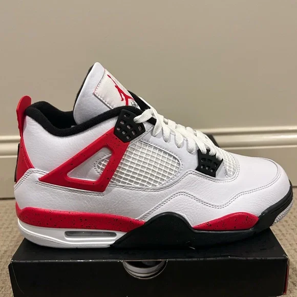 JORDAN 4 RED CEMENT SIZE 10.5